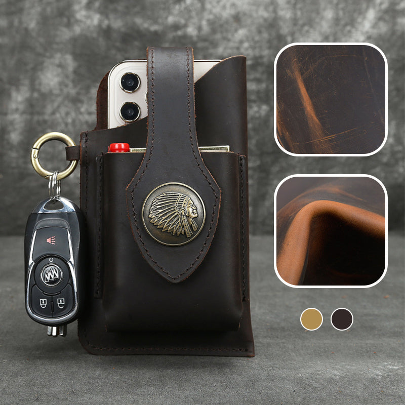 Multifunctional Leather Phone Case