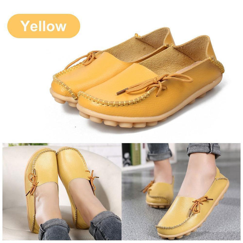Comfortable Flat Leather Shoes