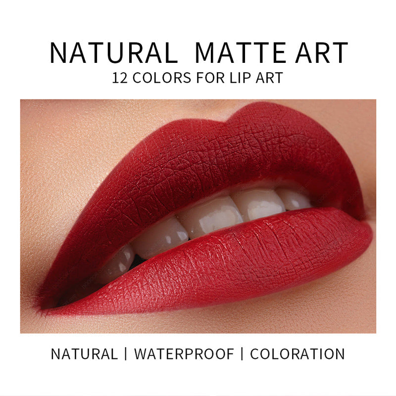 12 Colors Matte Lipstick Pen