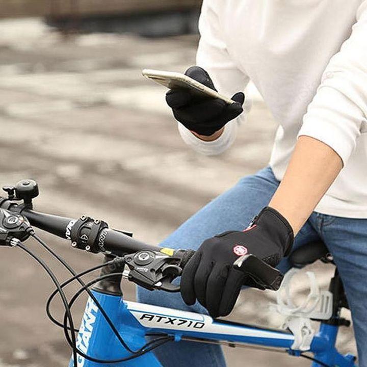Unisex Touchscreen Full Finger Waterproof Gloves