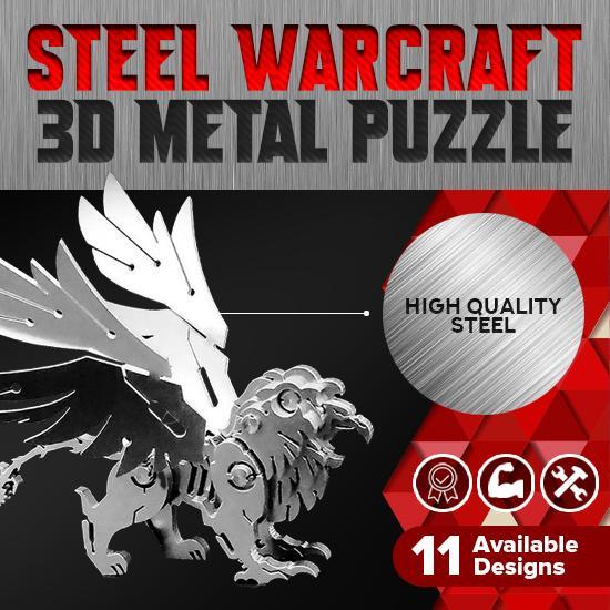 Steel Warcraft 3D Metal Puzzle