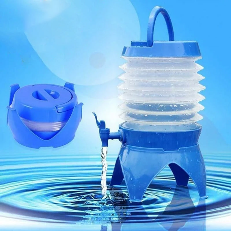 Collapsible Water Container with Spigot