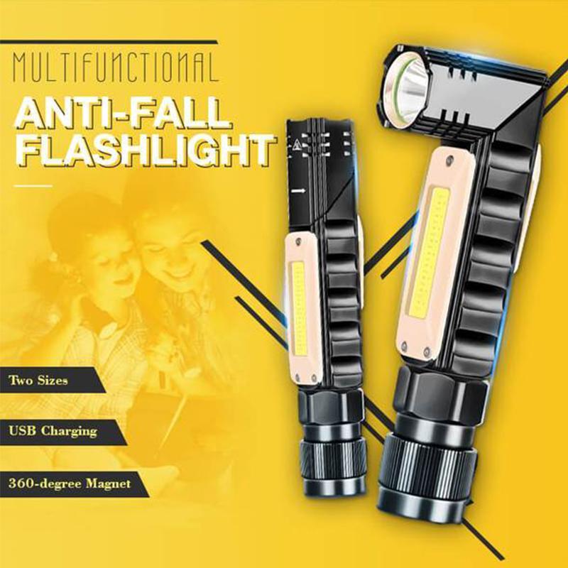 Multifunctional Magnet Anti-fall Flashlight