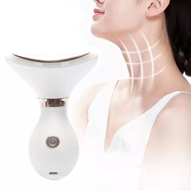 🎊anti wrinkle artifact🎊LED Photon Therapy Neck Face Beauty Device