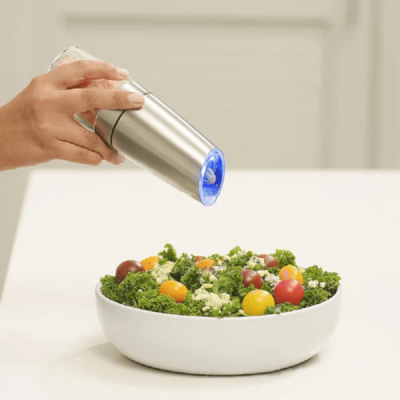 👩‍🍳2023 Hot sale-50% OFF🔥Automatic Electric Gravity Induction Salt and Pepper Grinder