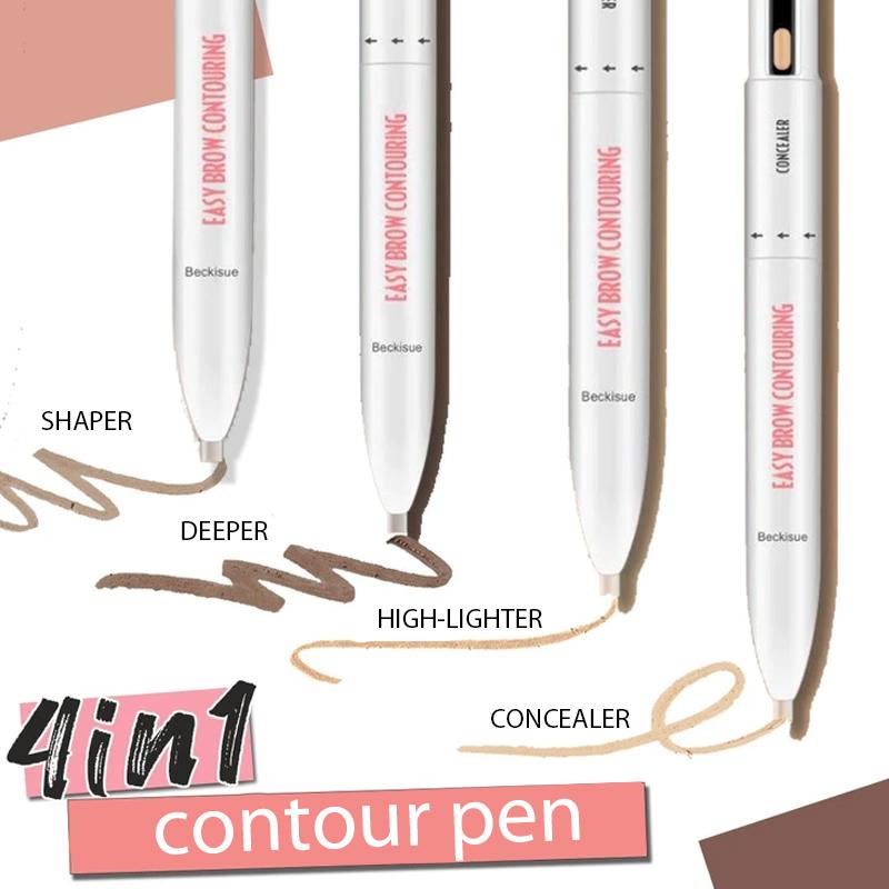 🎁Summer Hot Sale🎁4-in-1 Brow Contour & Highlight Pen