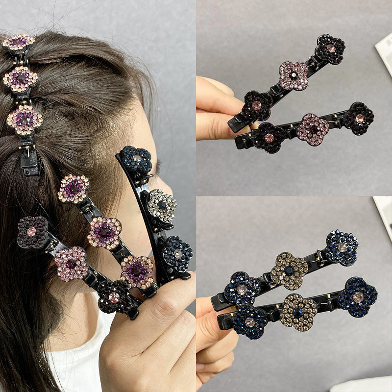 ✨buy more save more✨Three Flower Side Hair Clip