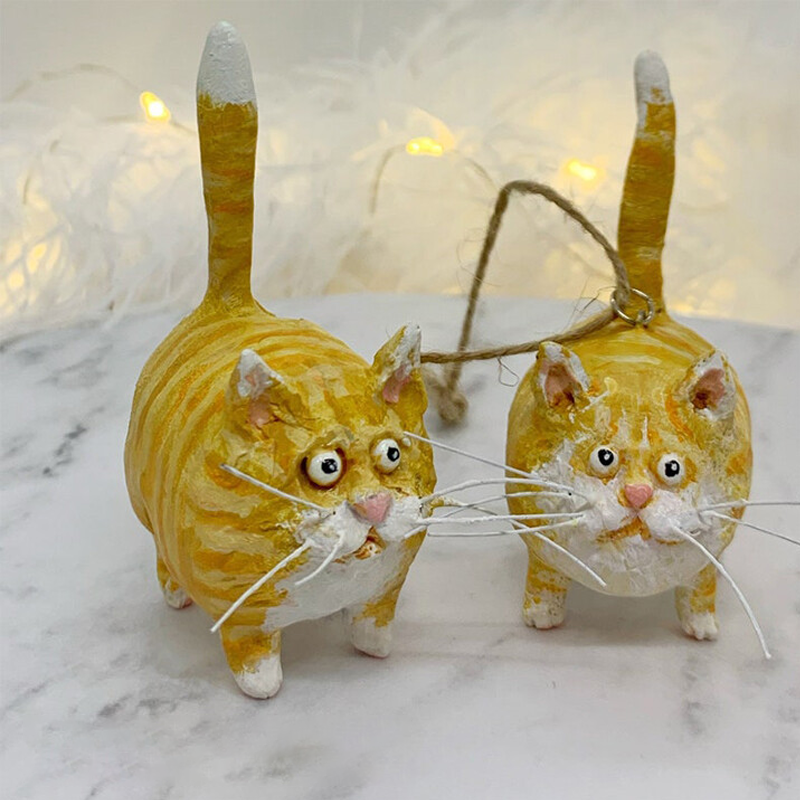 😺😸😽（hot sale-48%  off）Kitty Miniature Sculpture