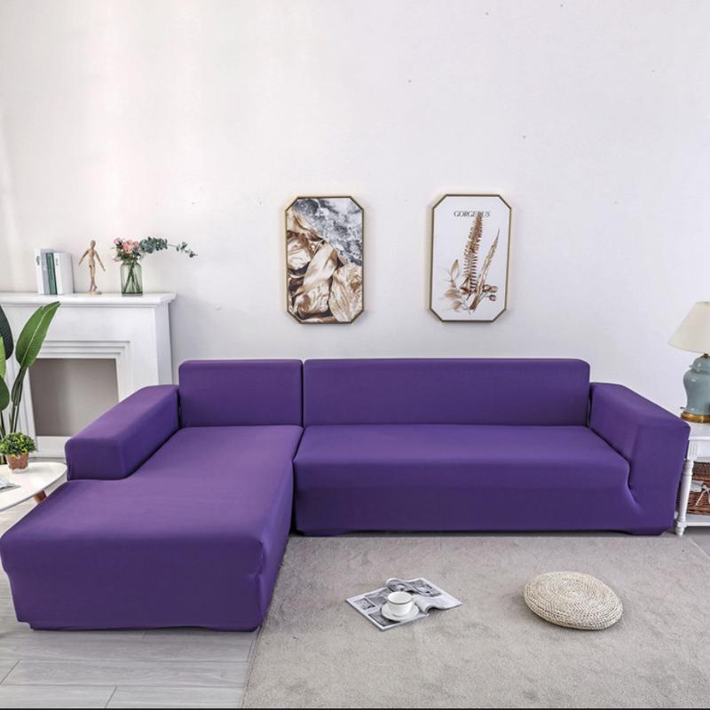 Solid Color Elastic Couch covers