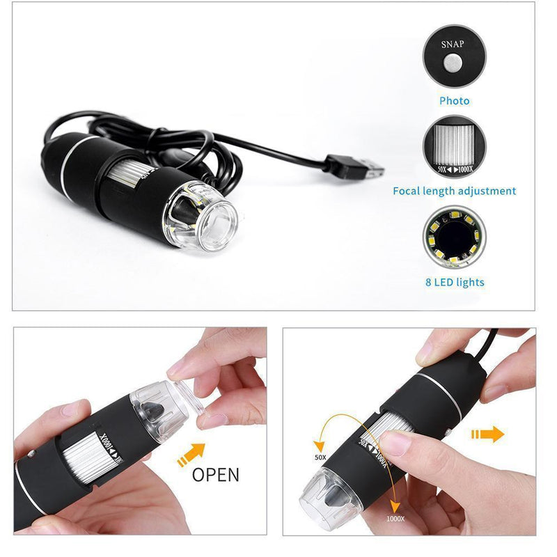 USB Digital Microscope LED