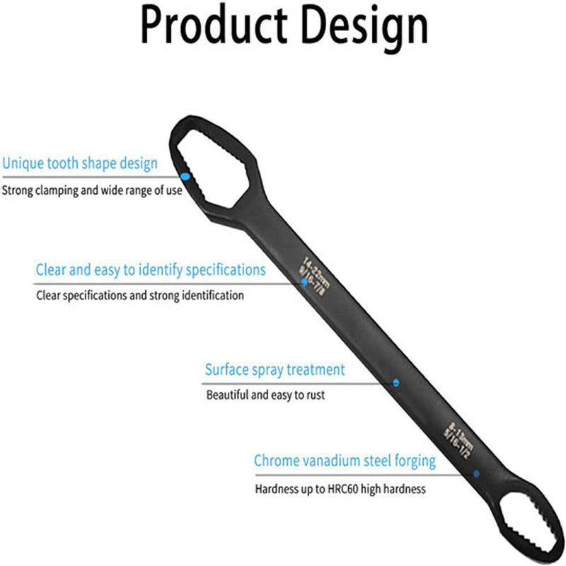 Universal Double Ended Wrench