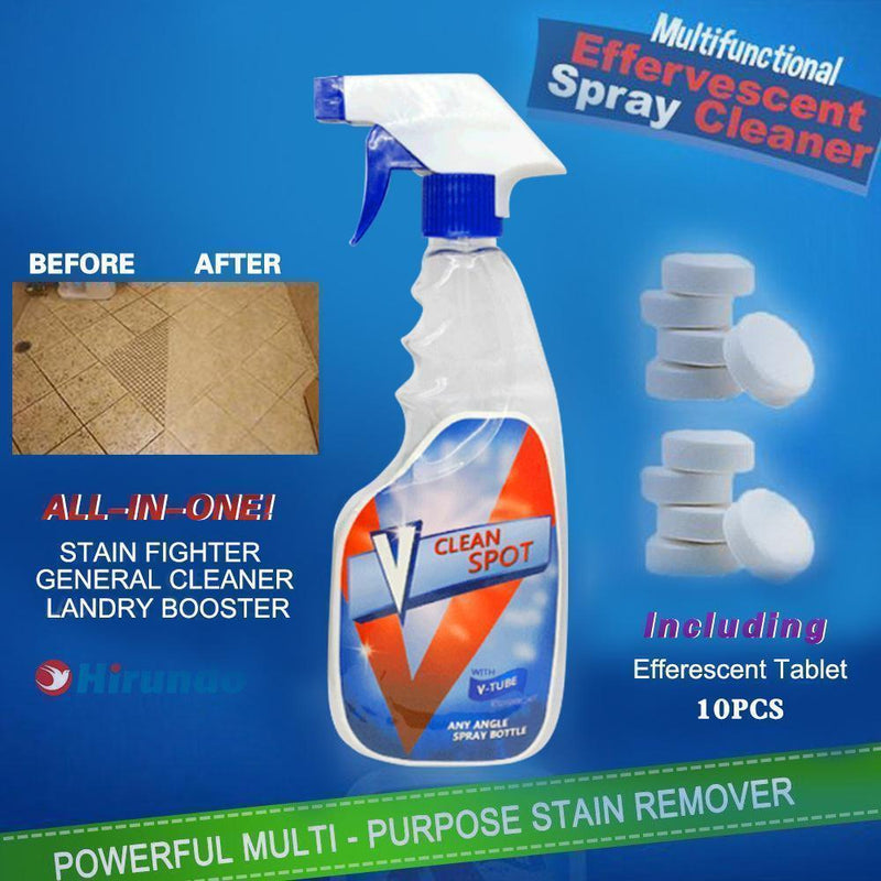 Multifunctional Effervescent Spray Cleaner, 1 Set