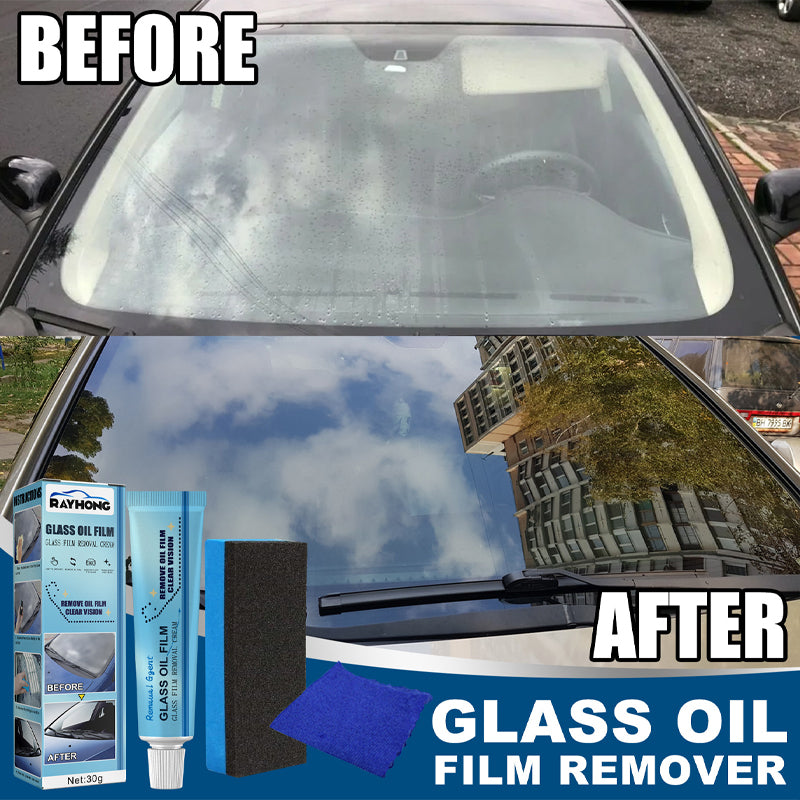 🎊BIG SALE🎊 Car Glass Oil Film Cleaner ♻Safety and Long-term Protection♻