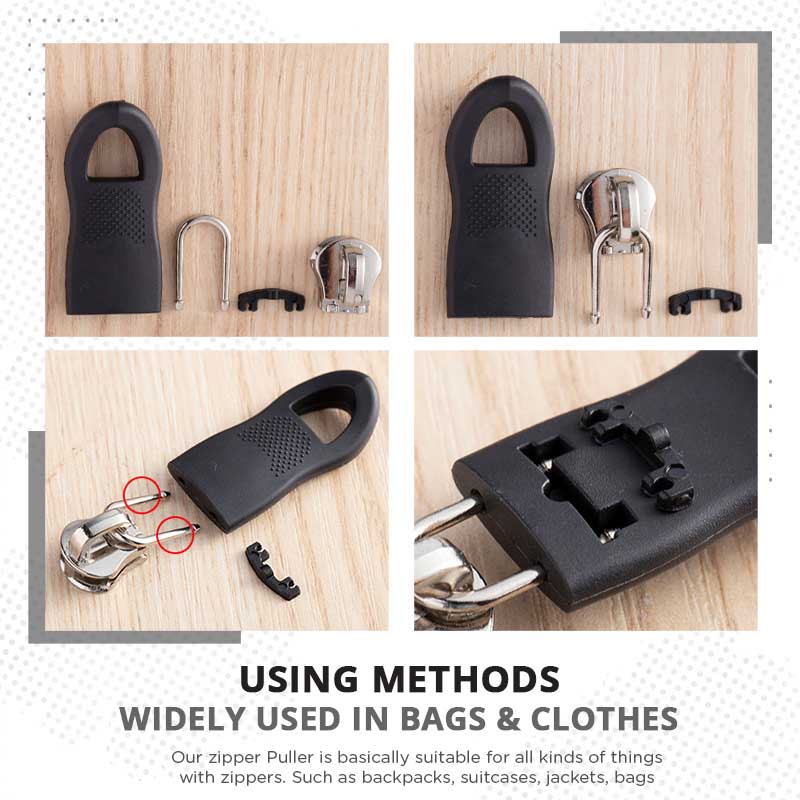 Universal Detachable Zipper Puller Set(Factory direct price)