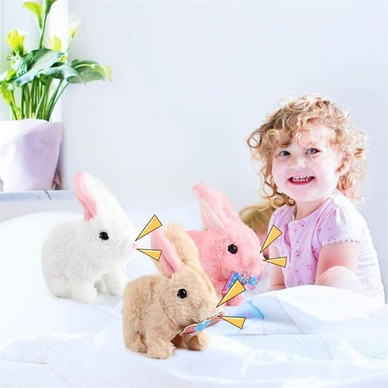 Easter Bunny🐰 Interactive Toy Can Walk And Talk Electric Rabbit Toy