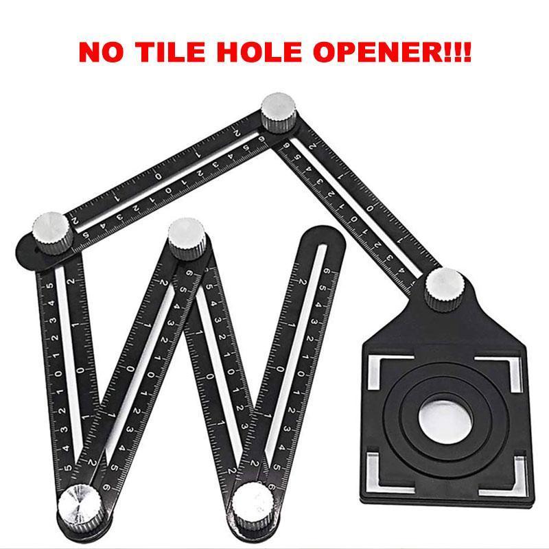 🔥 Hurry! low in stock🔥Six-Fold Hole Locating Ruler