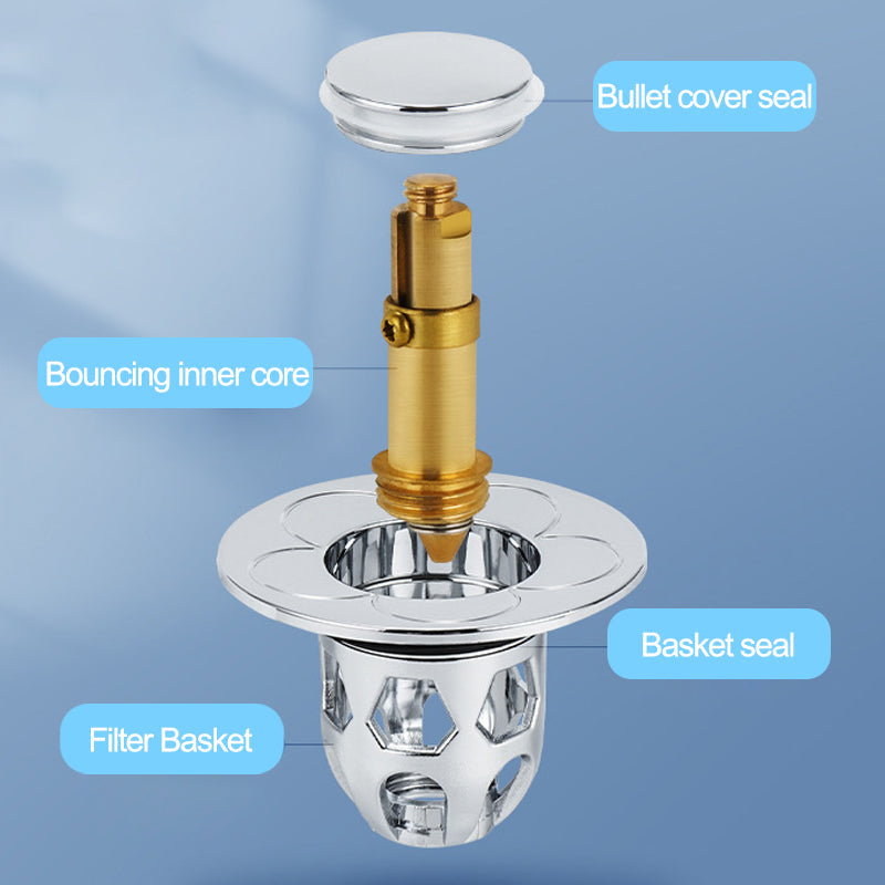 Universal washbasin water head leaking stopper