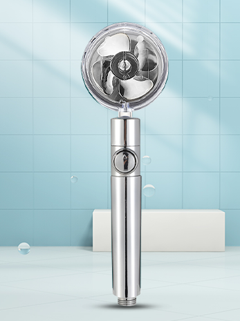 Water Saving Flow 360° Rotating High-pressure Shower