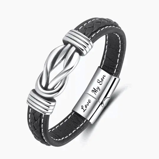 🎁BLACK FRIDAY SALE-Forever Linked Together Braided Leather Bracelet