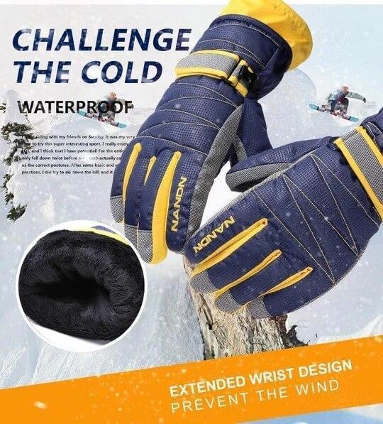 Unisex Winter Tech Windproof Waterproof Gloves