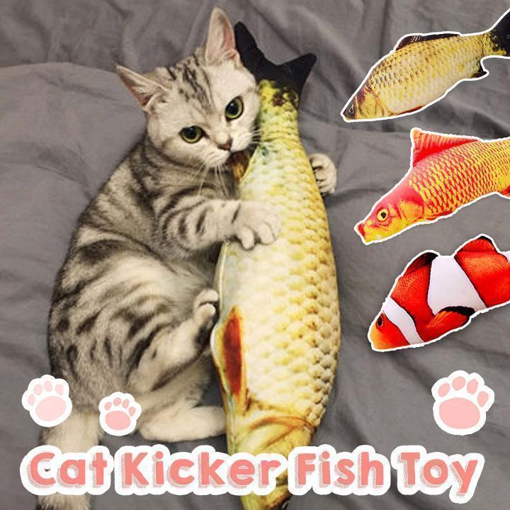 Catnip fish toy