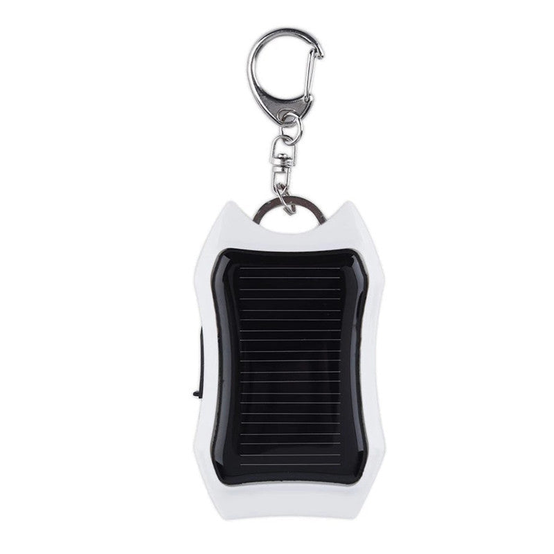 Mini Solar Power Bank Keychain