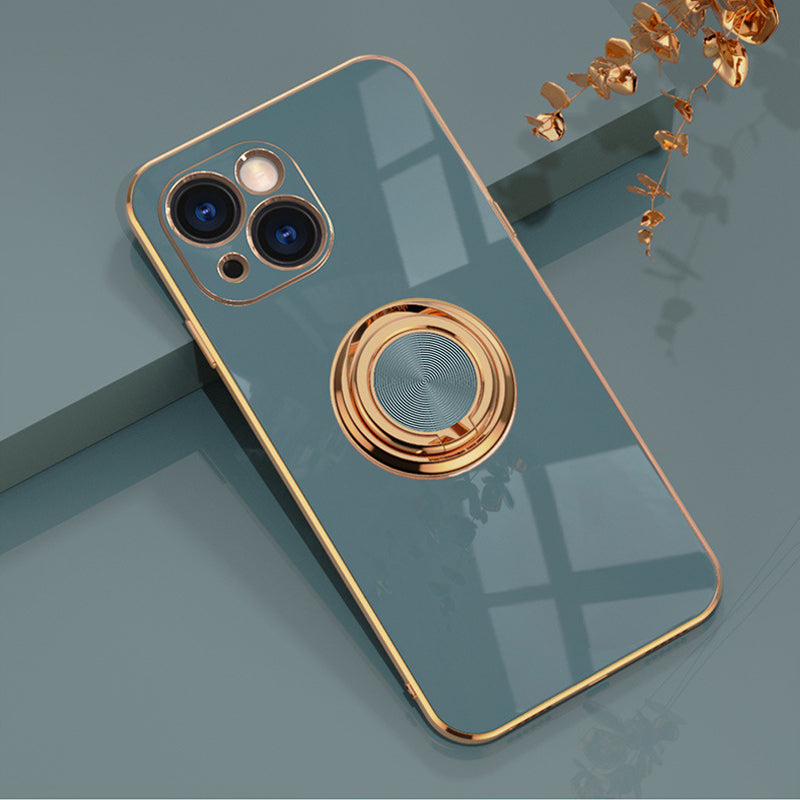 Plated iPhone Case with Ring